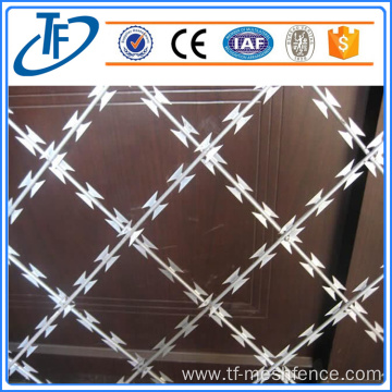 Straight line razor barbed wire/razor barbed wire mesh